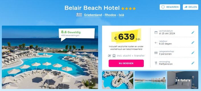 belair-beach-resort-rhodos-griekenland