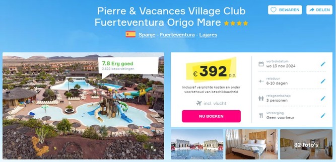 pierre-vacances-village-club-fuerteventura-spanje-korting